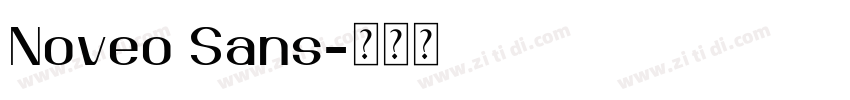 Noveo Sans字体转换 Noveo Sans字体转换